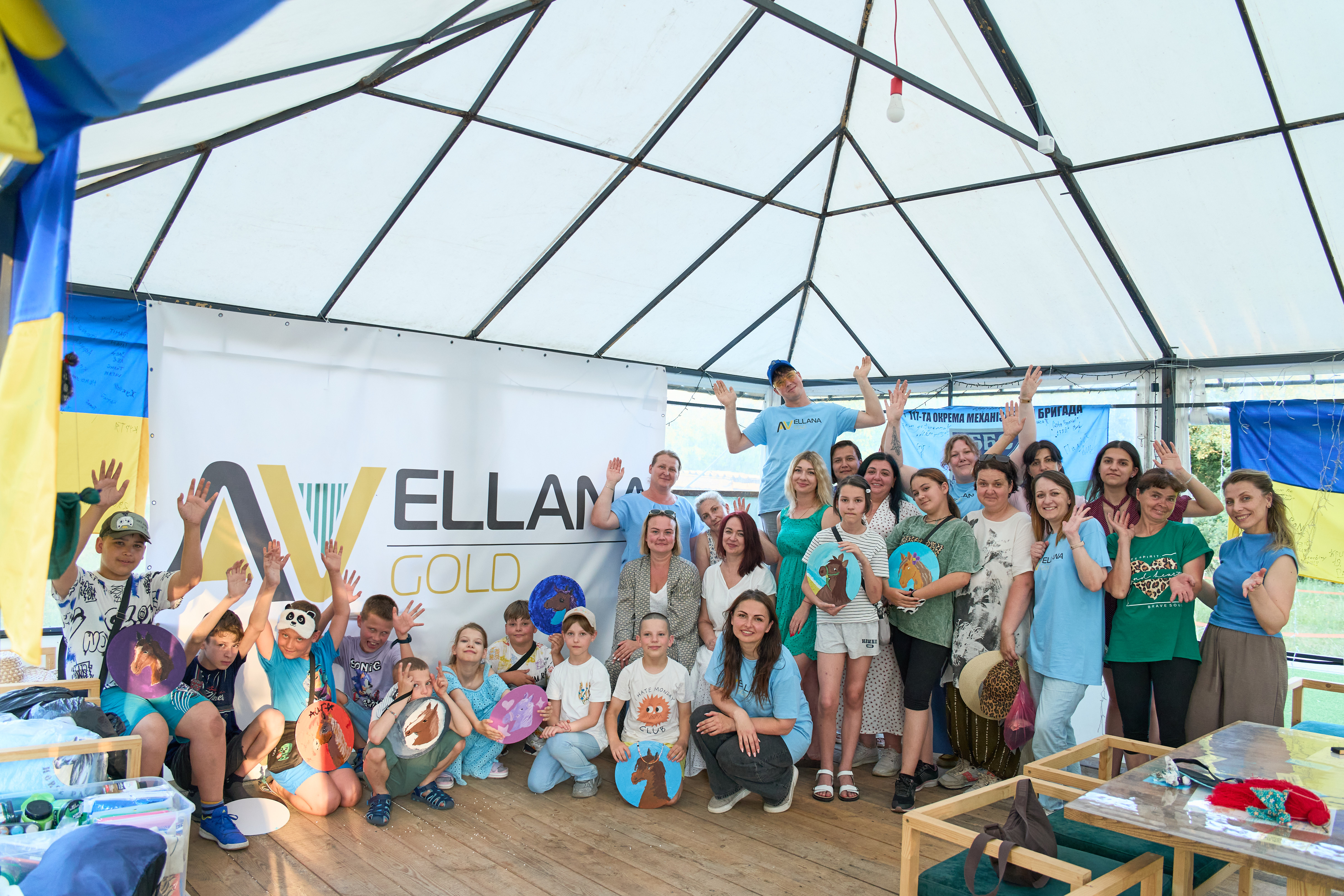 Avellana Gold Supports Emotional Recovery Programme for Families of Ukrainian Defenders at Horse Paradise Social Ranch
